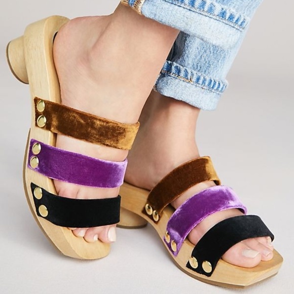 Rachel Comey Shoes - Rachel Comey Velvet Sandals